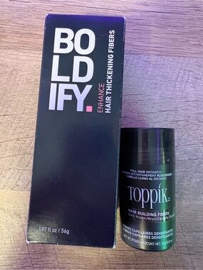 Boldify + Toppik Hair Building Fibers Bundle | Dark Brown